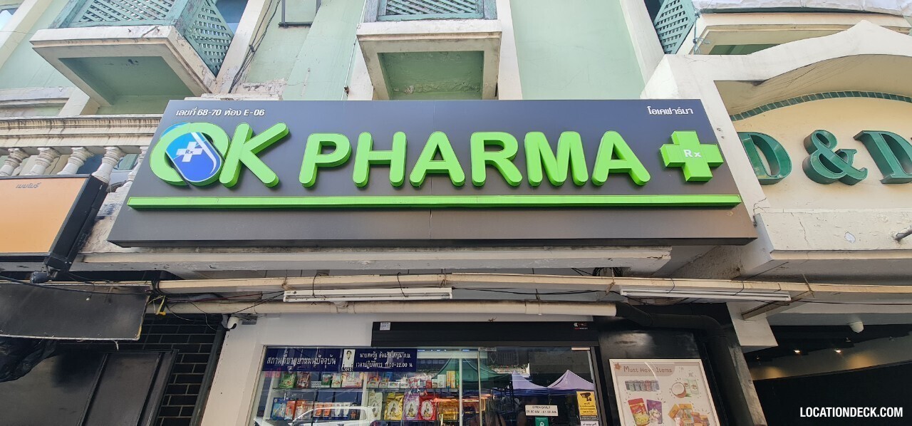 OK Pharma Khao San - Bangkok, Thailand Filming Location