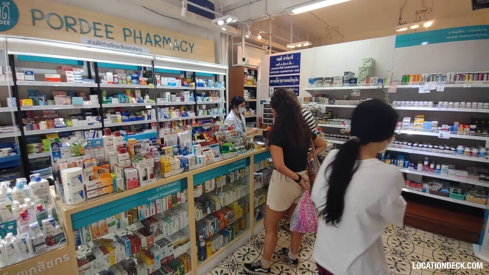 Pordee Pharmacy - Bangkok, Thailand Filming Location