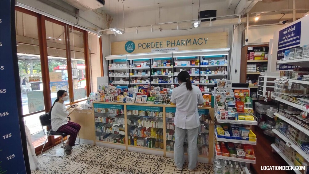 Pordee Pharmacy - Bangkok, Thailand Filming Location