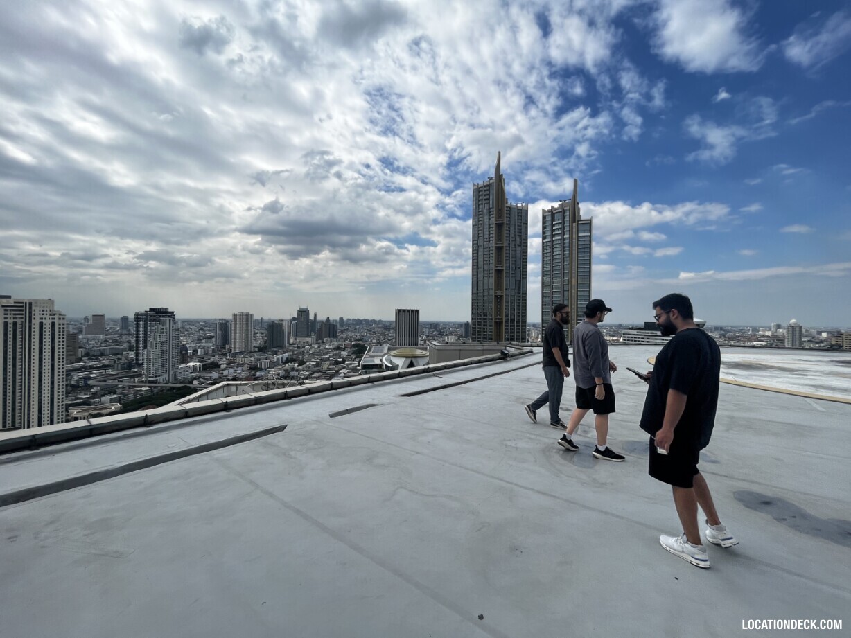 Helipad and Rooftop CAAT Building - Bangkok, Thailand Filming Location