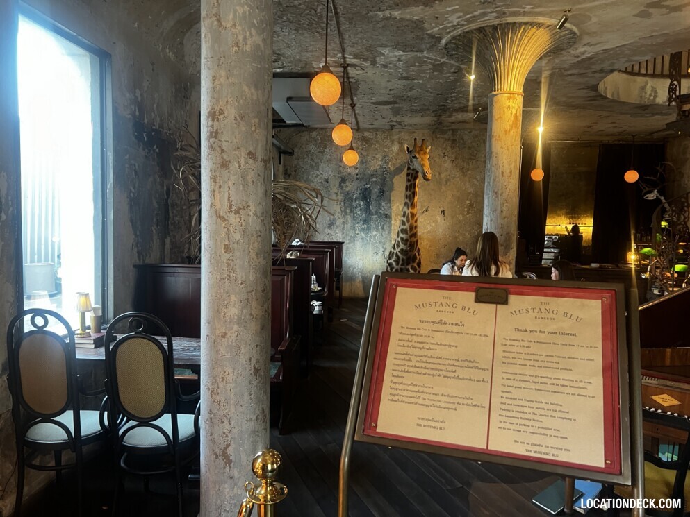 The Mustang Blu - Bangkok, Thailand Filming Location