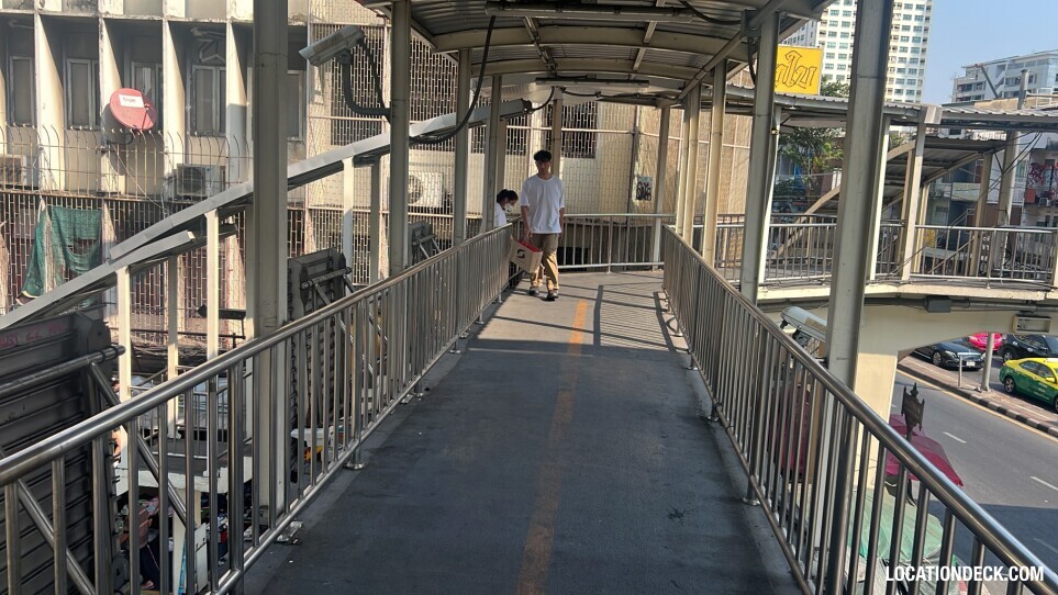 Saphan Khwai Intersection Bridge - Bangkok, Thailand Filming Location