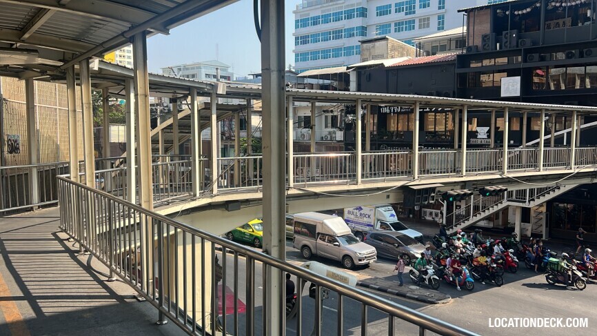 Saphan Khwai Intersection Bridge - Bangkok, Thailand Filming Location