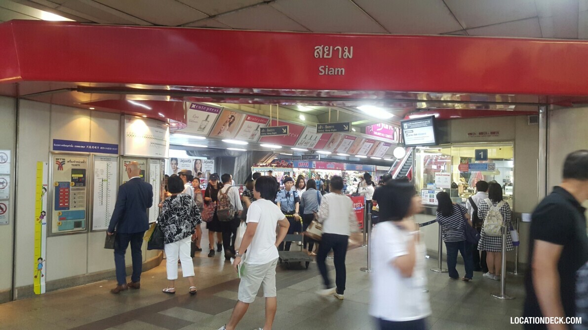 Siam BTS Station - Bangkok, Thailand Filming Location
