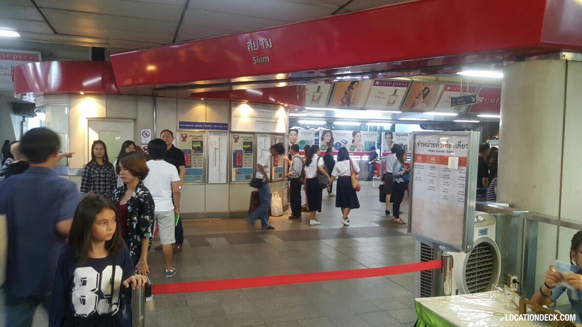 Siam BTS Station - Bangkok, Thailand Filming Location