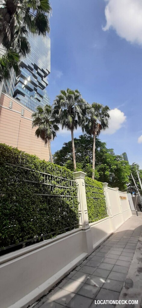 Road Below Skytrain Chong Nonsi - Bangkok, Thailand Filming Location