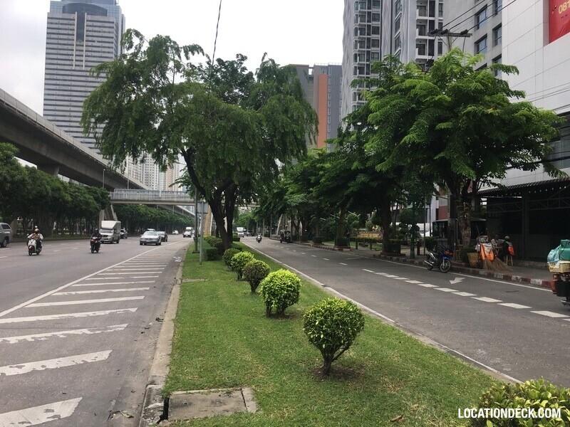 Road Under Thonburi BTS - Bangkok, Thailand Filming Location
