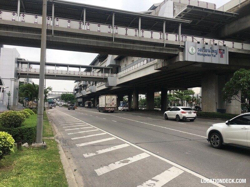 Road Under Thonburi BTS - Bangkok, Thailand Filming Location
