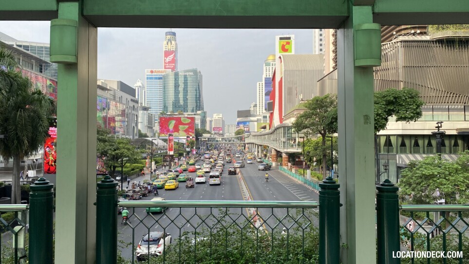 Siam Bridge between CentralWorld and Gaysorn - Bangkok, Thailand Filming Location