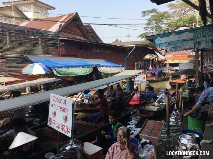 Damnoen Saduak Floating Market - Ratchaburi, Thailand Filming Location