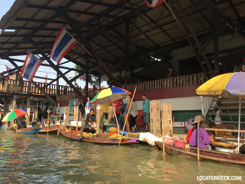 Damnoen Saduak Floating Market - Ratchaburi, Thailand Filming Location