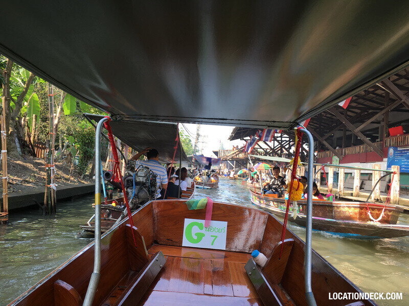Damnoen Saduak Floating Market - Ratchaburi, Thailand Filming Location