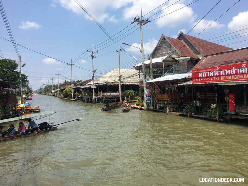 Damnoen Saduak Floating Market - Ratchaburi, Thailand Filming Location