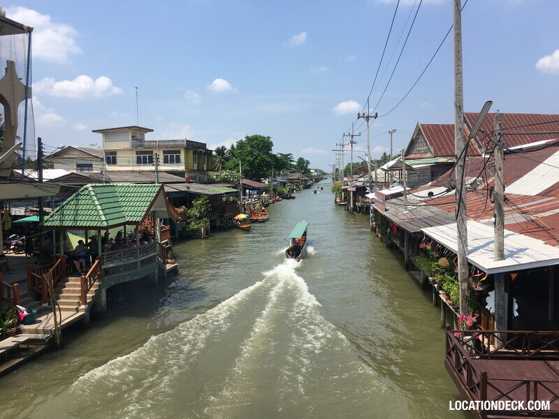 Damnoen Saduak Floating Market - Ratchaburi, Thailand Filming Location