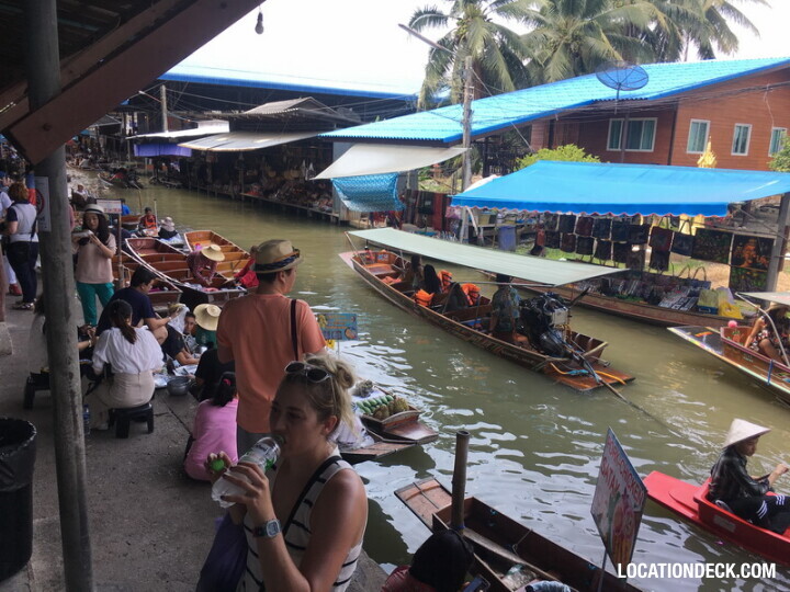 Damnoen Saduak Floating Market - Ratchaburi, Thailand Filming Location