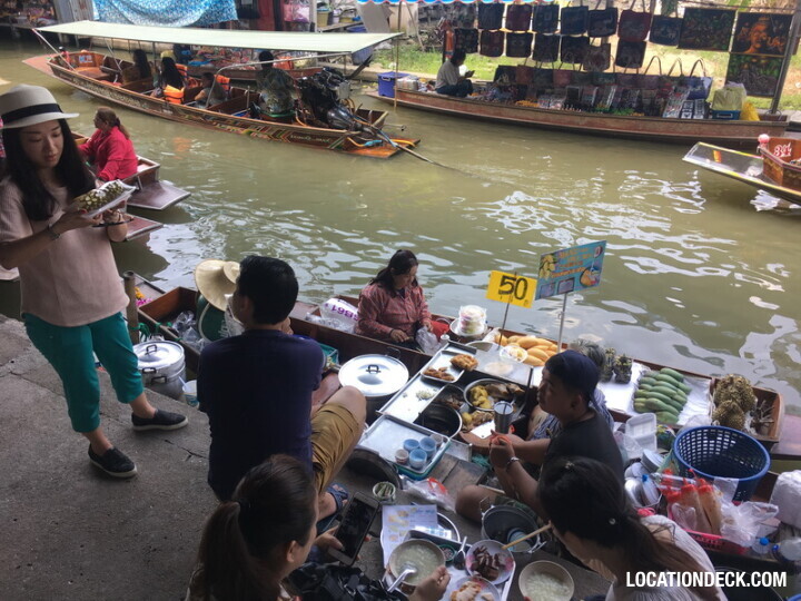 Damnoen Saduak Floating Market - Ratchaburi, Thailand Filming Location