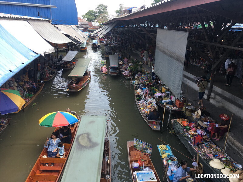 Damnoen Saduak Floating Market - Ratchaburi, Thailand Filming Location