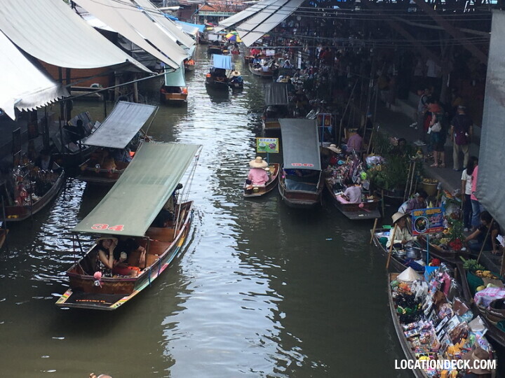 Damnoen Saduak Floating Market - Ratchaburi, Thailand Filming Location