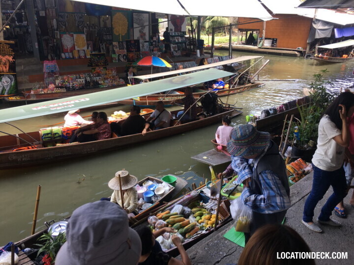 Damnoen Saduak Floating Market - Ratchaburi, Thailand Filming Location