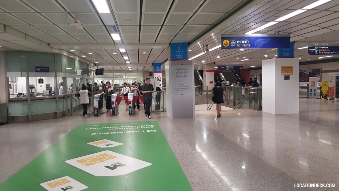 MRT Phra Ram 9 - Bangkok, Thailand Filming Location