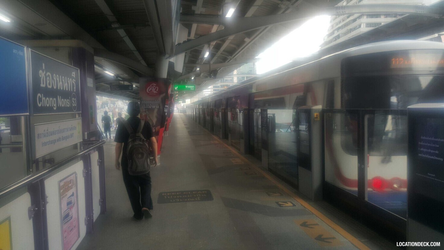 Chong Nonsi BTS Station - Bangkok, Thailand Filming Location