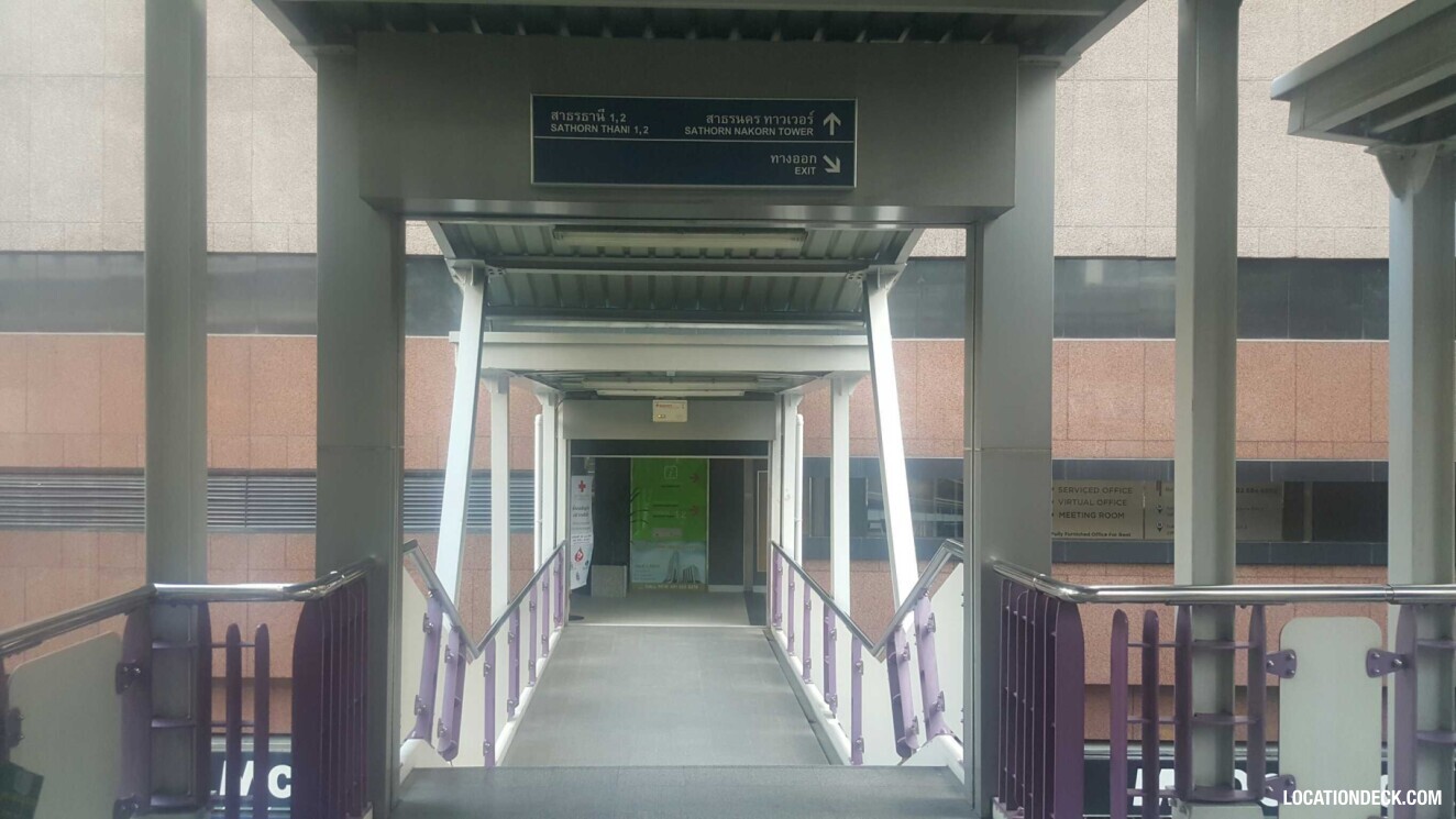 Chong Nonsi BTS Station - Bangkok, Thailand Filming Location