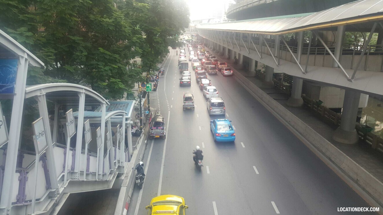 Chong Nonsi BTS Station - Bangkok, Thailand Filming Location
