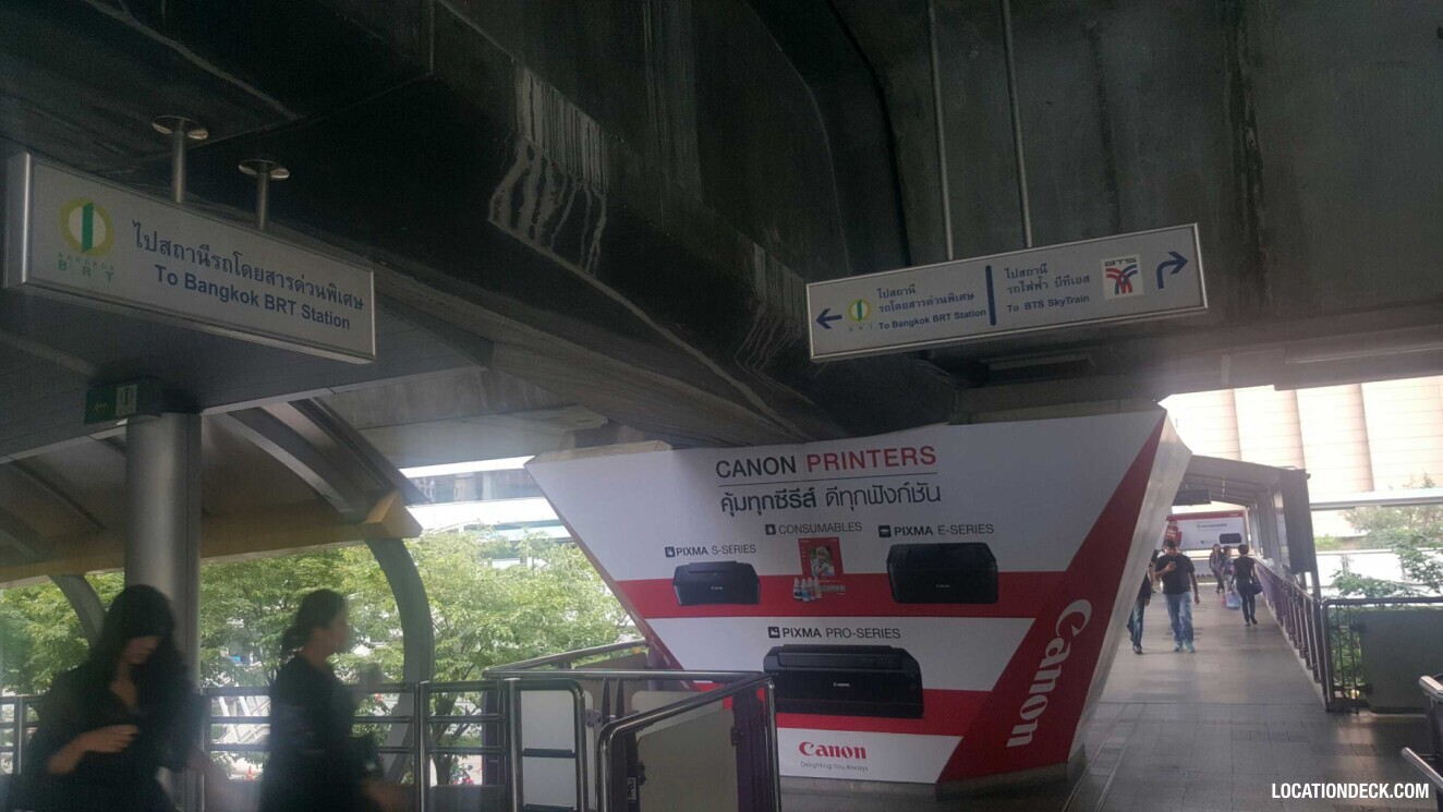 Chong Nonsi BTS Station - Bangkok, Thailand Filming Location