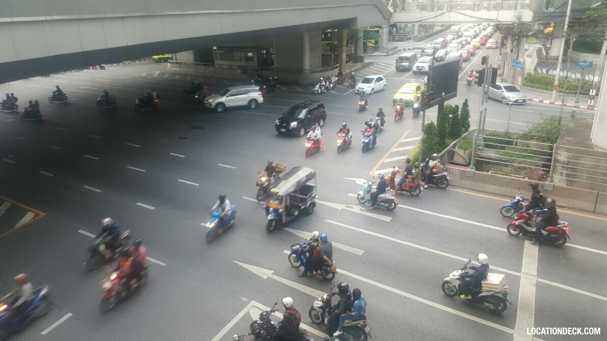 Chong Nonsi BTS Station - Bangkok, Thailand Filming Location