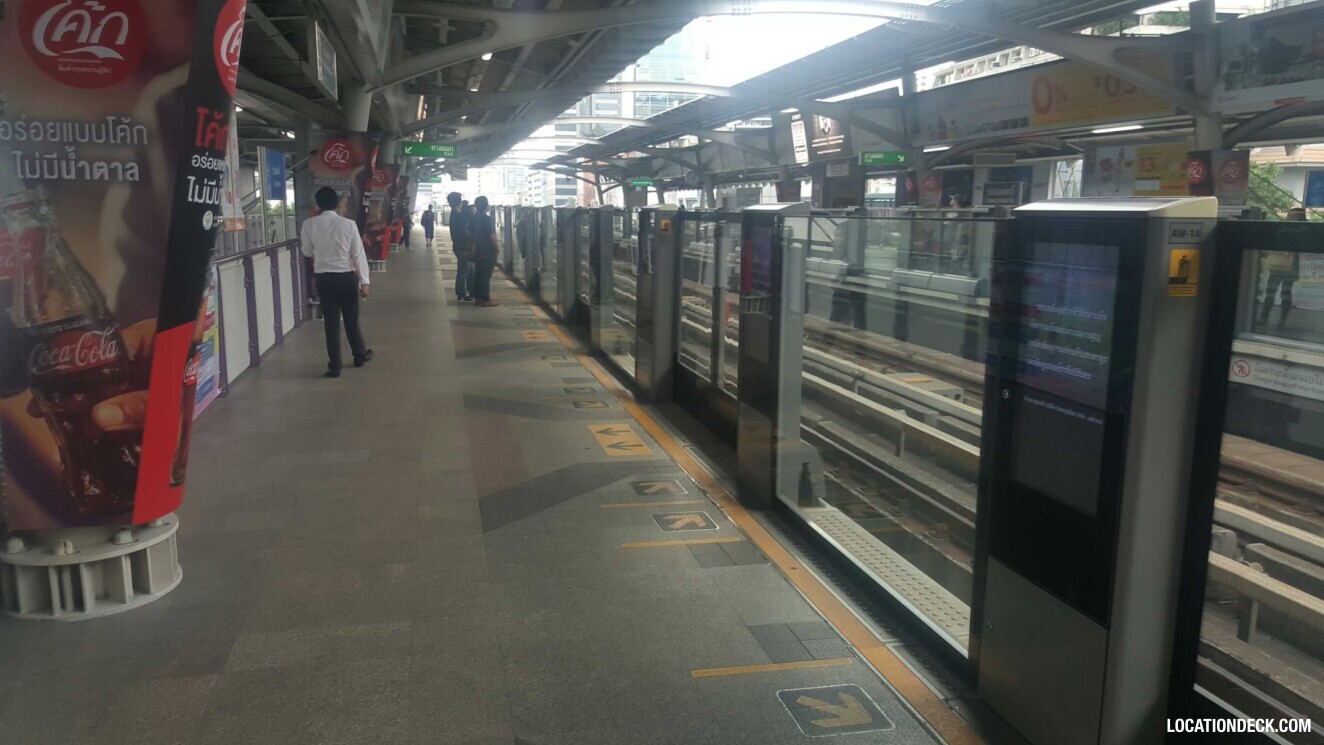 Chong Nonsi BTS Station - Bangkok, Thailand Filming Location