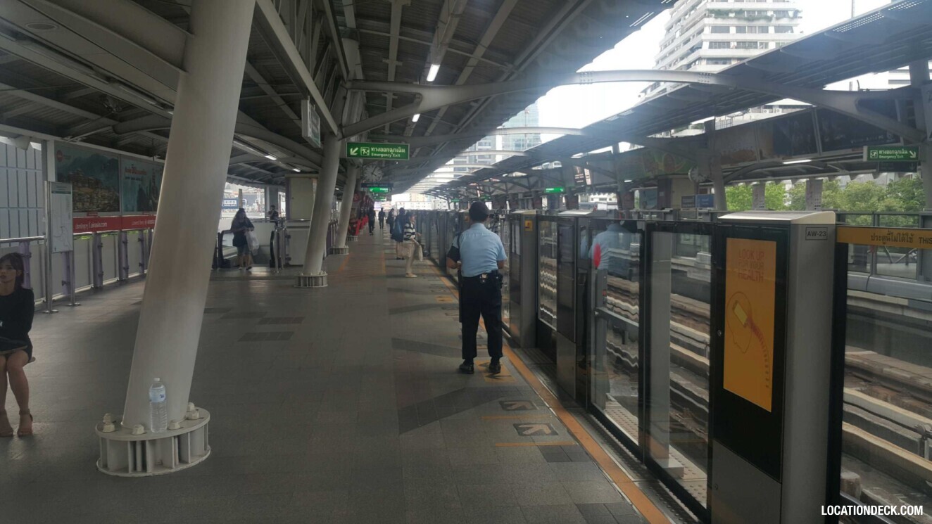 Chong Nonsi BTS Station - Bangkok, Thailand Filming Location