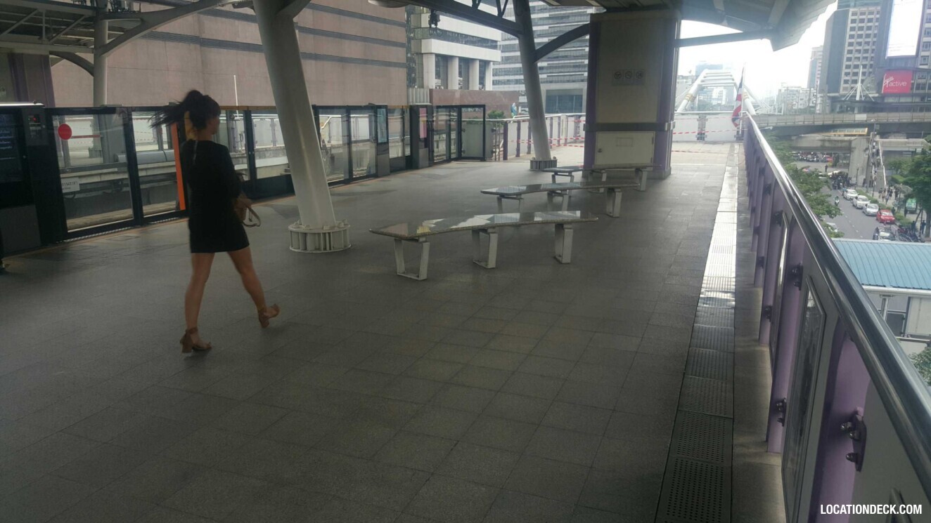 Chong Nonsi BTS Station - Bangkok, Thailand Filming Location