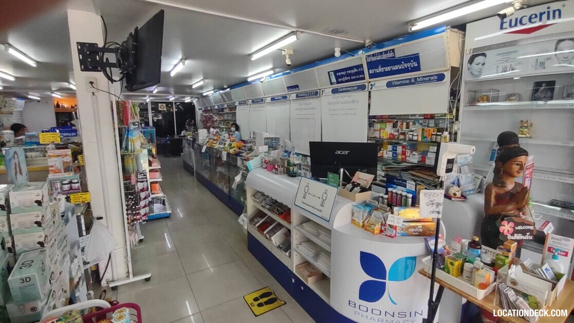 Boonsin Pharmacy - Bangkok, Thailand Filming Location
