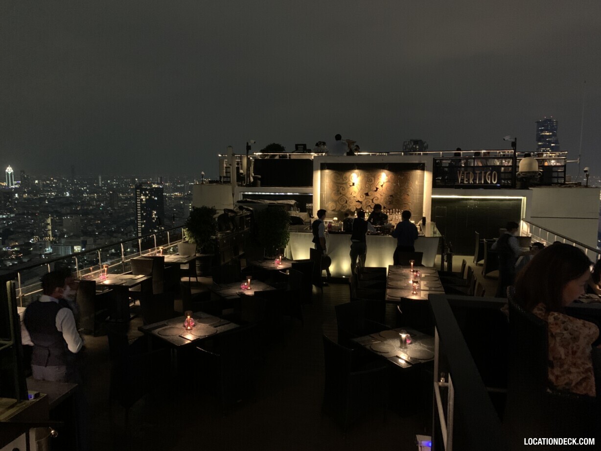 Vertigo & Moon Bar Rooftop - Bangkok, Thailand Filming Location