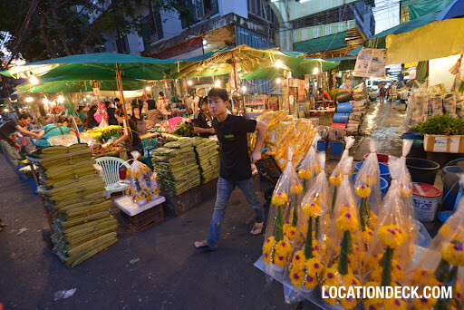 Flower Market - Bangkok, Thailand Filming Location