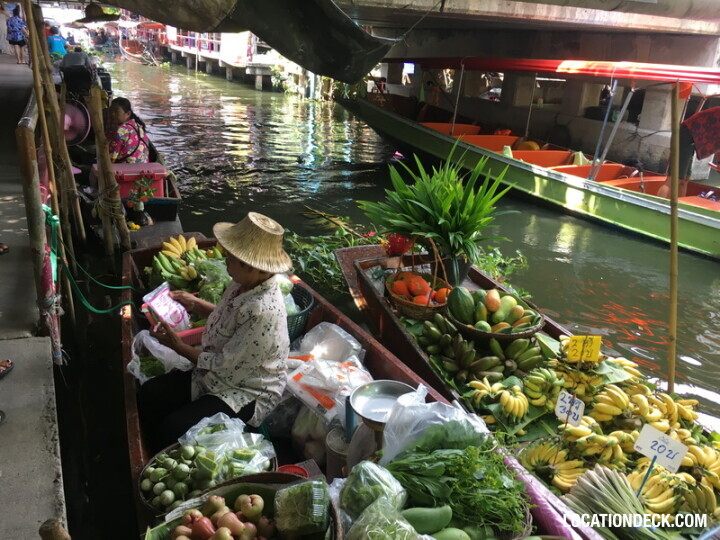 Klong Lad Mayom Floating Market - Bangkok, Thailand Filming Location