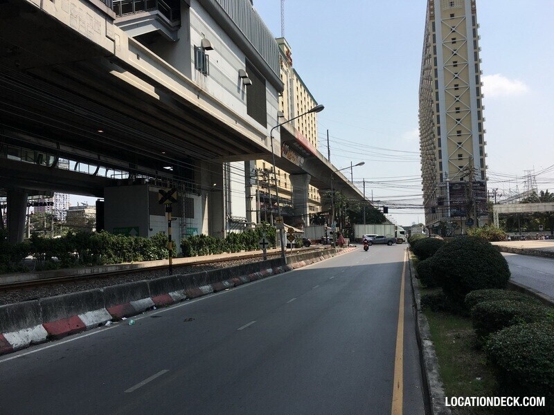 Road Next to Hua Mak ARL - Bangkok, Thailand Filming Location