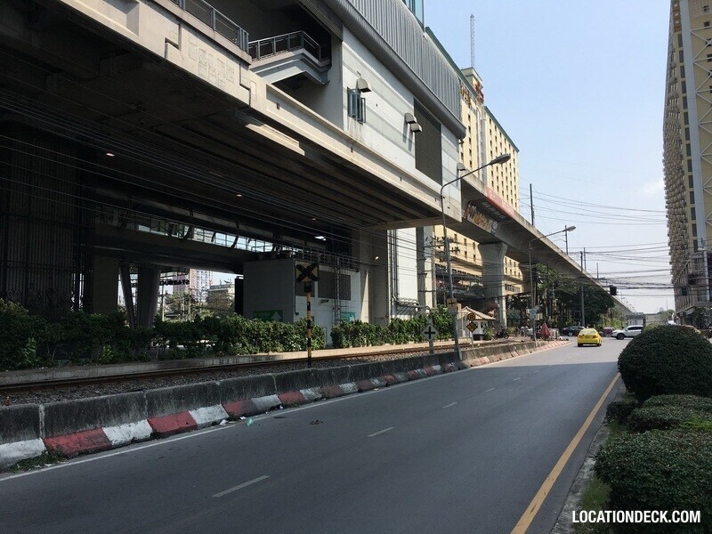 Road Next to Hua Mak ARL - Bangkok, Thailand Filming Location