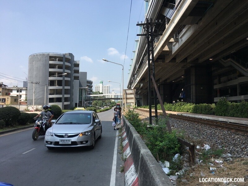 Road Next to Hua Mak ARL - Bangkok, Thailand Filming Location