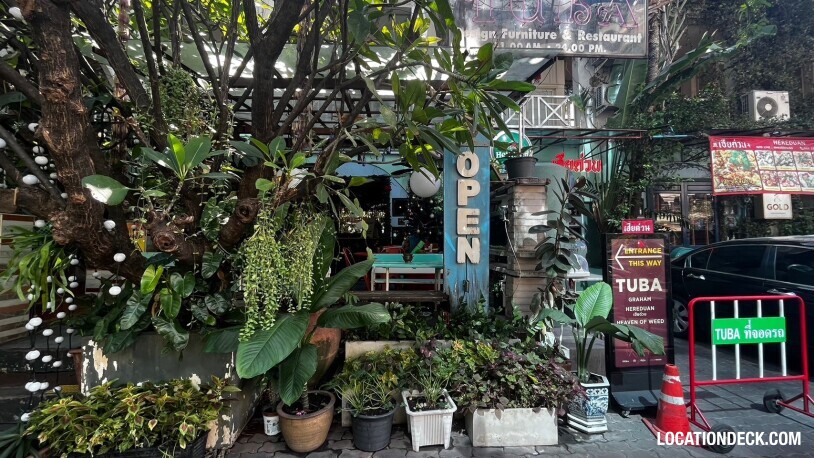 TUBA Bar and Restaurant - Bangkok, Thailand Filming Location