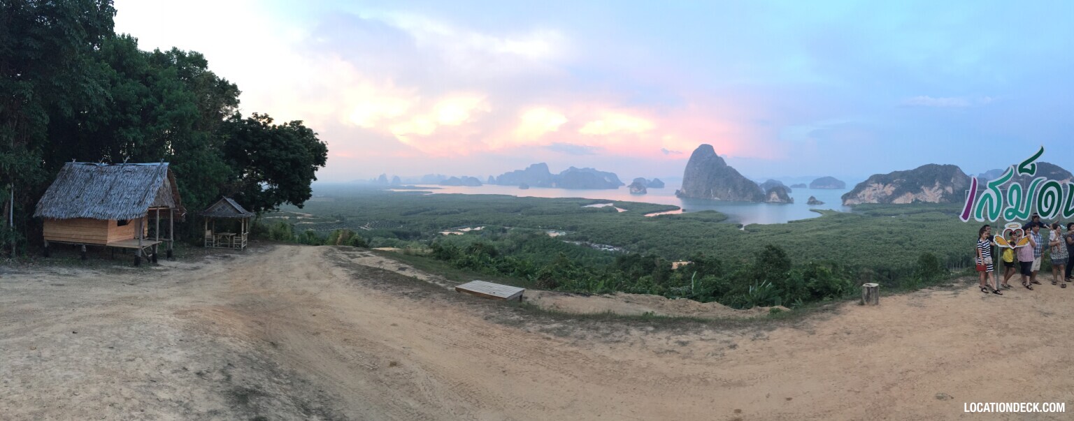 Samet Nangshe Viewpoint - Phangnga, Thailand Filming Location