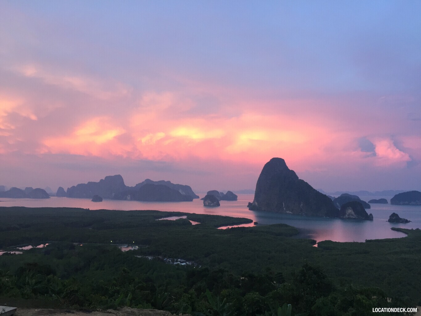 Samet Nangshe Viewpoint - Phangnga, Thailand Filming Location