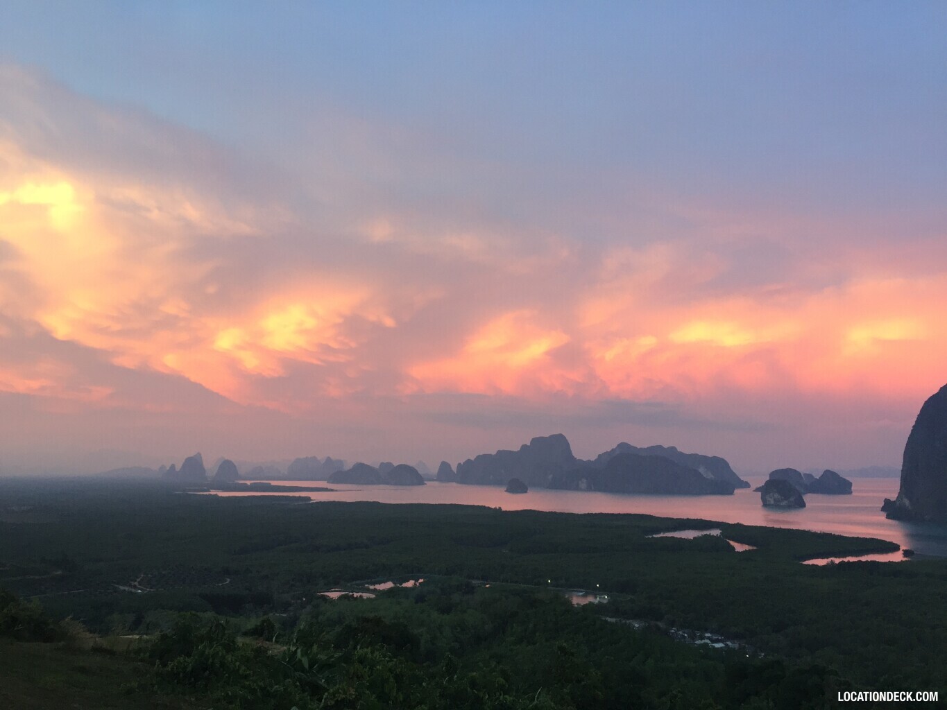 Samet Nangshe Viewpoint - Phangnga, Thailand Filming Location