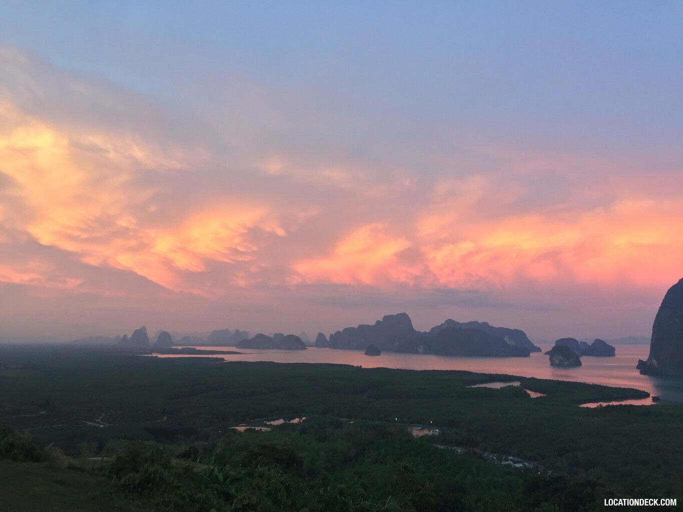 Samet Nangshe Viewpoint - Phangnga, Thailand Filming Location