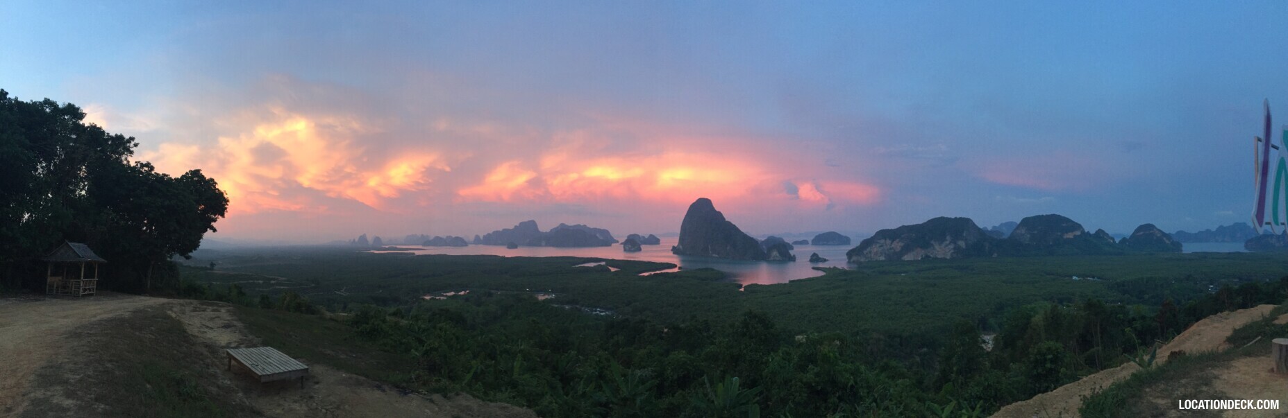 Samet Nangshe Viewpoint - Phangnga, Thailand Filming Location