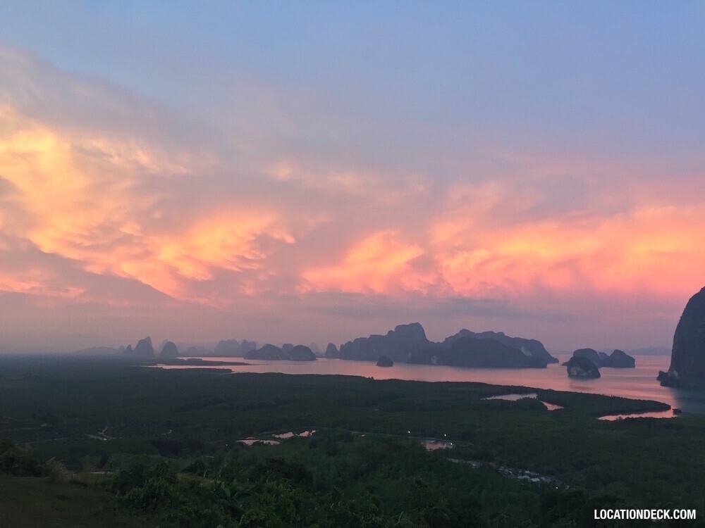 Samet Nangshe Viewpoint - Phangnga, Thailand Filming Location
