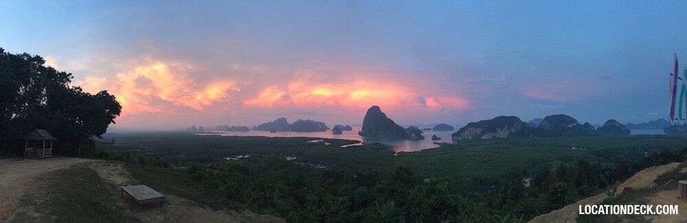 Samet Nangshe Viewpoint - Phangnga, Thailand Filming Location