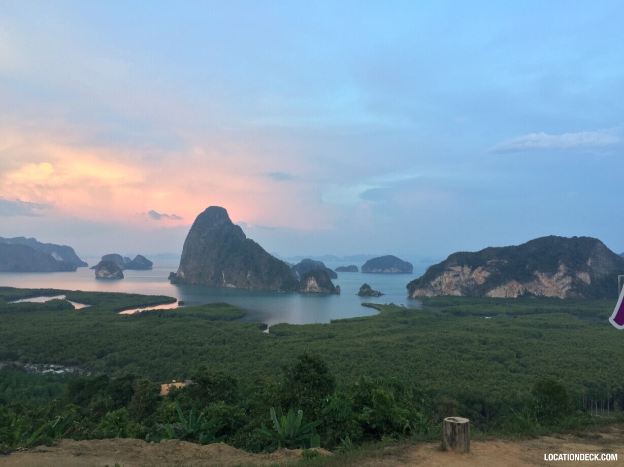 Samet Nangshe Viewpoint - Phangnga, Thailand Filming Location
