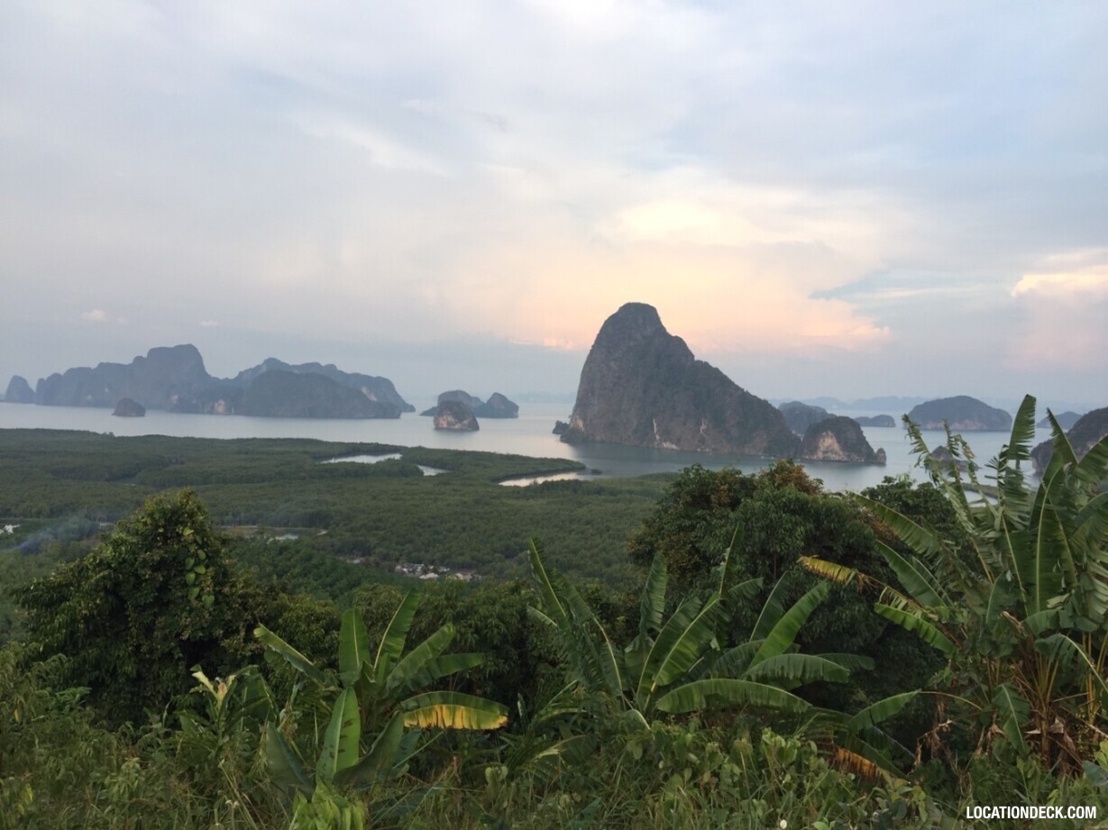 Samet Nangshe Viewpoint - Phangnga, Thailand Filming Location