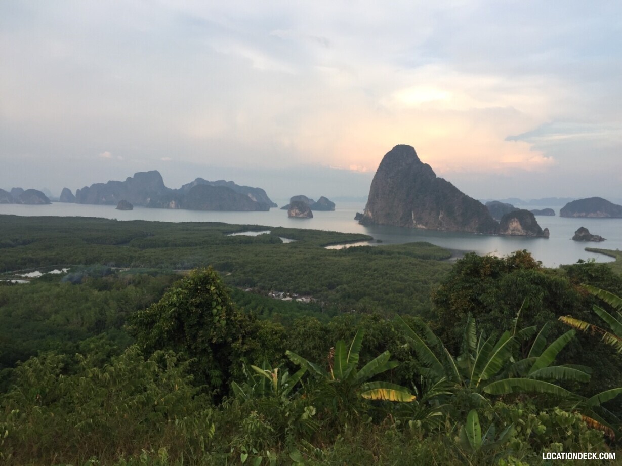 Samet Nangshe Viewpoint - Phangnga, Thailand Filming Location